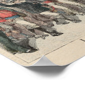 Der Beginn des Rennens Poster (Ecke)