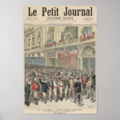 Der Beginn des Rennens Poster (Vorne)