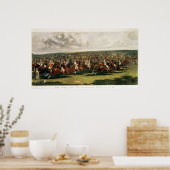 Der Beginn des unvergesslichen Derby Poster (Küche)