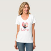 Der Beginn einer neuen Liebe T-Shirt (Vorderseite Vollansicht)