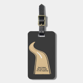 Der Beginn einer neuen Reise Gepäckanhänger