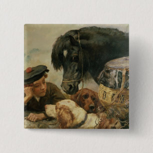 Der Begleiter des Gamekeepers Button