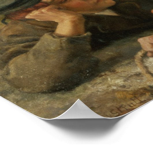 Der Begleiter des Spielers Poster (Ecke)