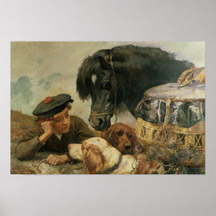 Der Begleiter des Spielers Poster