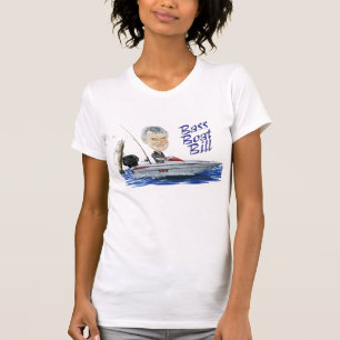 Der Behälter Bass-Boots-Bill-Frauen T-Shirt