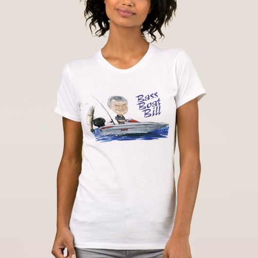 Der Behälter Bass-Boots-Bill-Frauen T-Shirt (Vorderseite)