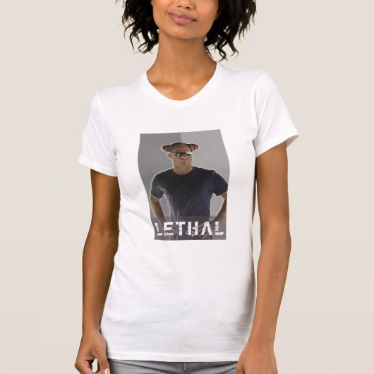 Der Behälter der tödlichen Frauen T-Shirt (Vorderseite)