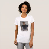 Der Behälter der tödlichen Frauen T-Shirt (Vorne ganz)