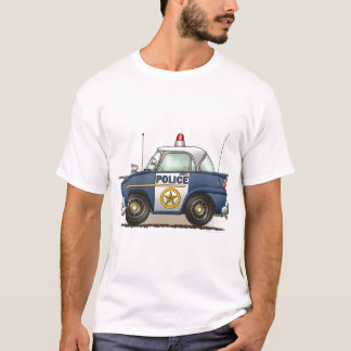 Der Behälter-Spitze der Polizei-Auto-Polizei T-Shirt