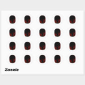 Der bekannte One Sticker (Blatt)