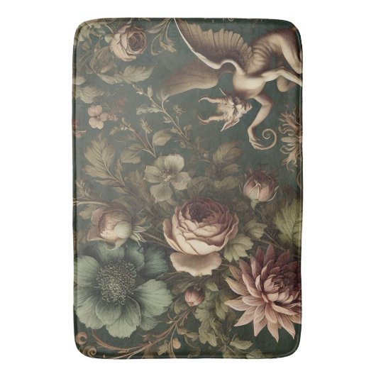 Der beleuchtete Watcher - gotische Viktorianisch Badematte (Vorderseite Vertikal)