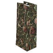 Der beleuchtete Watcher - gotische Viktorianisch Geschenktüte Für Weinflaschen (Rückseite Schrägansicht)