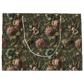 Der beleuchtete Watcher - gotische Viktorianisch Große Geschenktüte (Rückseite)