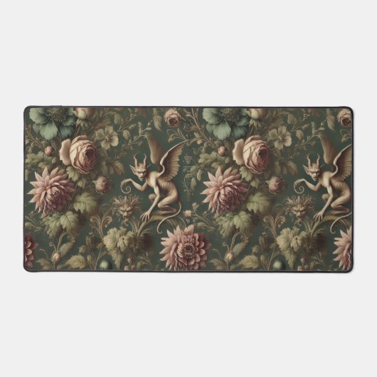 Der beleuchtete Watcher - gotische Viktorianisch Schreibtischunterlage (Vorderseite)