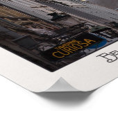 Der Belfry in Brügge Poster (Ecke)