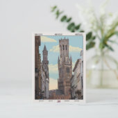 Der Belfry in Brügge Postkarte (Stehend Vorderseite)
