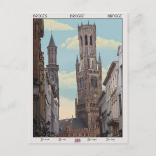 Der Belfry in Brügge Postkarte