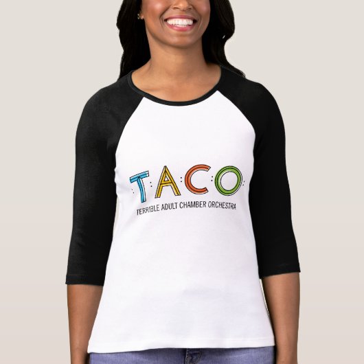 Der Bella der Frauen 3/4 Hülse TACO T - Shirt, T-Shirt (Vorderseite)