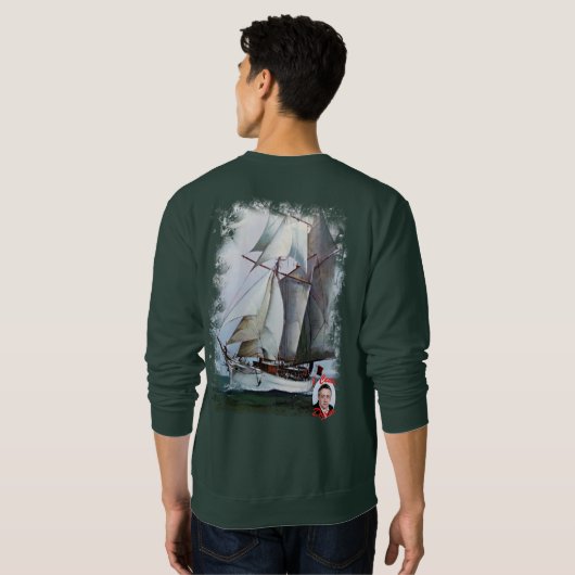 Der Belle Poule Sweatshirt (Schwarz voll)