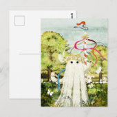 Der Beltane-Geist Postkarte (Vorne/Hinten)