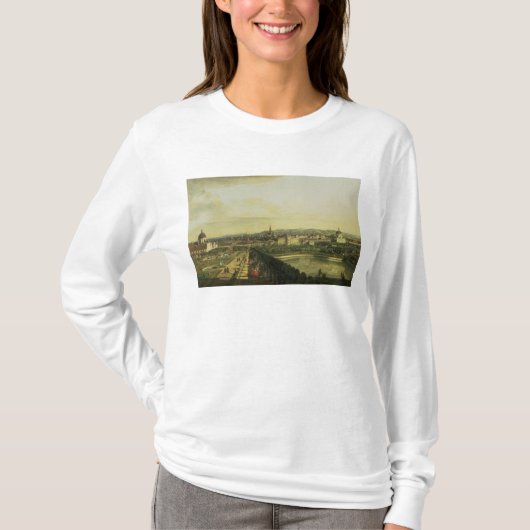 Der Belvedere von Gesehen, Wien T-Shirt (Vorderseite)