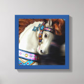 Der bemalte Vergnügungspark Reiten 7 Leinwanddruck (Vorderseite)