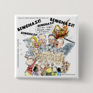 Der Benghazi-Shuffle Lustig Button