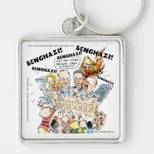 Der Benghazi-Shuffle Lustig Schlüsselanhänger (Vorne)