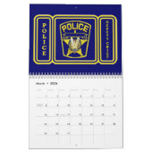 Der benutzerdefinierte Kalender von Polizei und Sh (Mär 2026)
