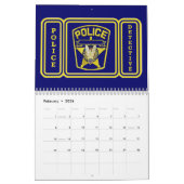 Der benutzerdefinierte Kalender von Polizei und Sh (Feb 2026)