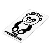 Der benutzerdefinierte Pandache-Magnet Magnet (Linke Seite)