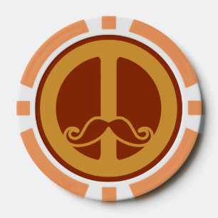 Der benutzerdefinierte Poker-Chips des Peace Stach Pokerchips