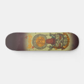 Der Beobachter #1 - Grün Skateboard (Horizontal)