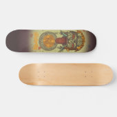 Der Beobachter #1 - Grün Skateboard (Horizontal)