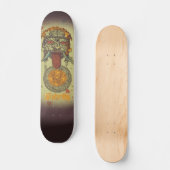 Der Beobachter #1 - Grün Skateboard (Vorderseite)