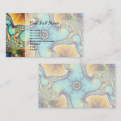 Der Beobachter - Fraktal Visitenkarte (Vorne/Hinten)