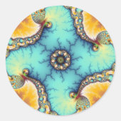 Der Beobachter Runder Aufkleber (Vorderseite)