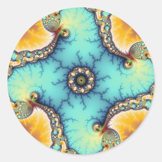 Der Beobachter Runder Aufkleber (Vorderseite)