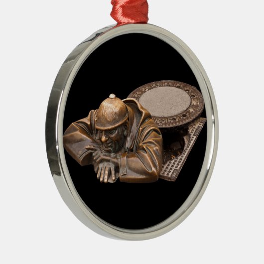 Der Beobachter Silbernes Ornament (Rechts)