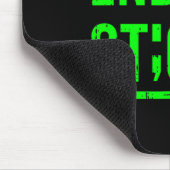 Der Berater des Stigma Mental Health Awareness War Mousepad (Ecke)