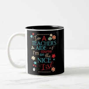 Der Berater-lustiges Weihnachtsgeschenk des Zweifarbige Tasse