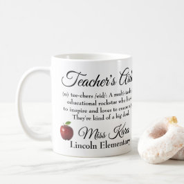 Der Berater Rockstar des Lehrers Kaffeetasse