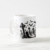 Der Bereich der Fledermäuse Kaffeetasse (Vorderseite Links)