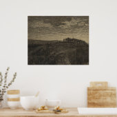 Der Berg (1898) Herman Norrman Poster (Küche)
