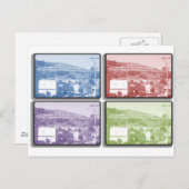 Der Berg - 4 Rahmen Postkarte (Vorne/Hinten)