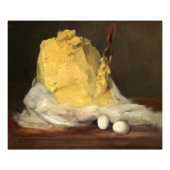 Der Berg Butter von Antoine Vollon Fotodruck (Vorne)