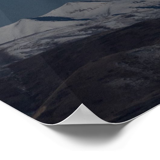 Der Berg, den wir erobern Poster (Ecke)