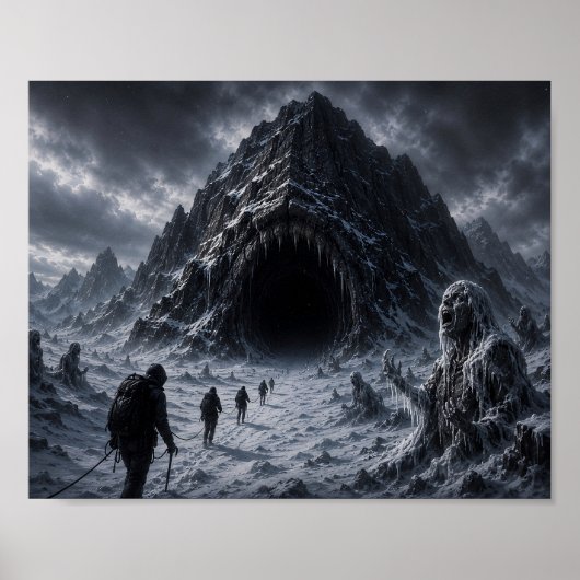 Der Berg, der den Klang frisst Poster (Vorne)