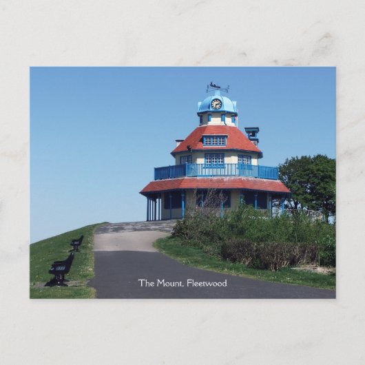 Der Berg, Fleetwood Feiertagspostkarte (Vorderseite)