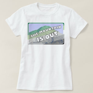 Der Berg ist heraus Aromantic Shirt
